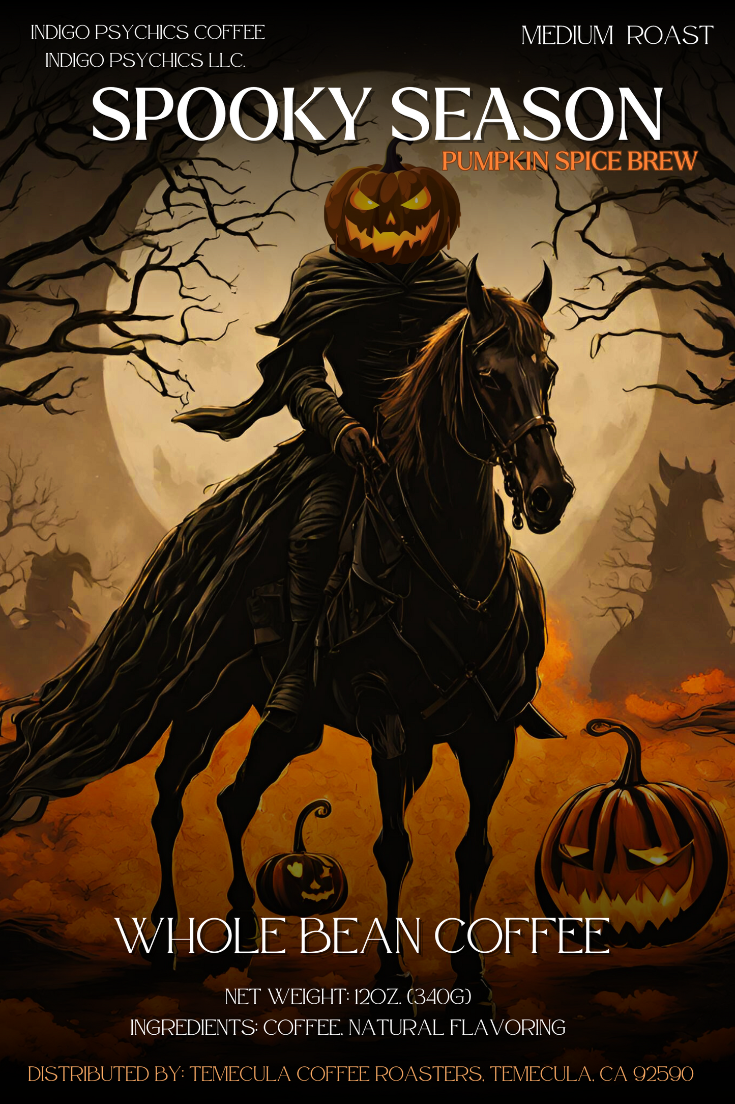 Spooky Season Pumpkin Spice Brew