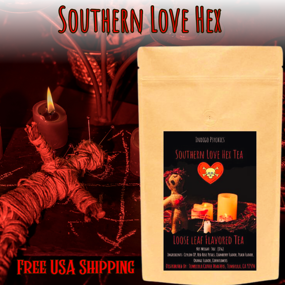 Southern Love Hex (Peach)