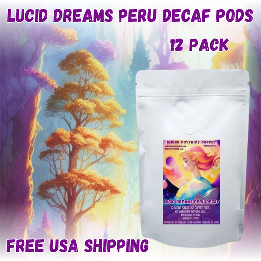 Lucid Dreams Peru Decaf 12pk Pods