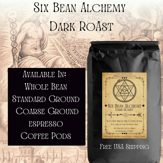 Six Bean Alchemy Dark Roast Pods